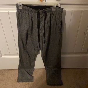 Gray joggers